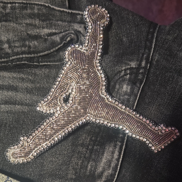 Jordan Other - Hand Beaded Jordan Jumpman.